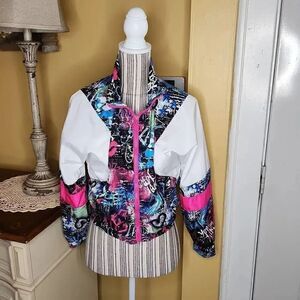 Girls grafitti Windbreakers girls size 14-16